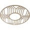 Ekena Millwork Empire Wood Fretwork Pierced Ceiling Medallion, Birch, 38"OD x 13 7/8"ID x 1/4"T CMWP38X38X0250EPBI - alternate 5